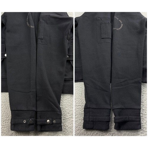 Chaqueta Triple Five Soul Para Hombre Pequeña S Negra Vellón Técnico 555 De Colección Y2K - Imagen 8 de 10
