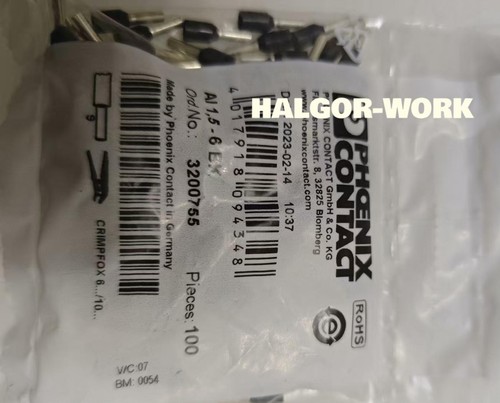 100PCS NEW AL 1,5-6 BK P1.5 3200755 In Stock #YY - 第 1/2 張圖片