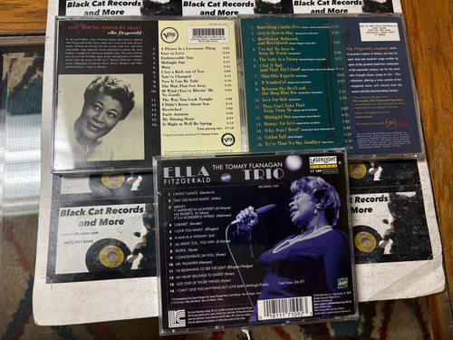 Ella Fitzgerald All The Jazz Round Midnight Again Swing Easy Best of Song Books - Picture 4 of 4