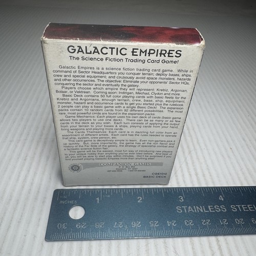 Galactic Empires Series 1 Basic Deck - Picture 2 of 3