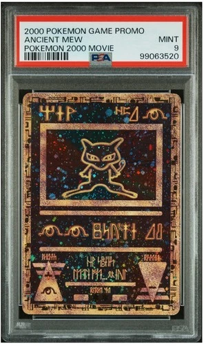 2000 Pokemon Movie Promo Ancient Mew Holo PSA 9 MINT Vintage WOTC TCG