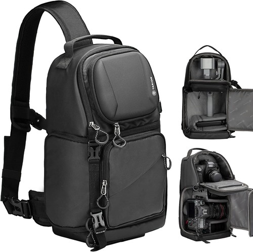 TARION wasserdichte Kamera Sling Bag Rucksack - DSLR für schwarz