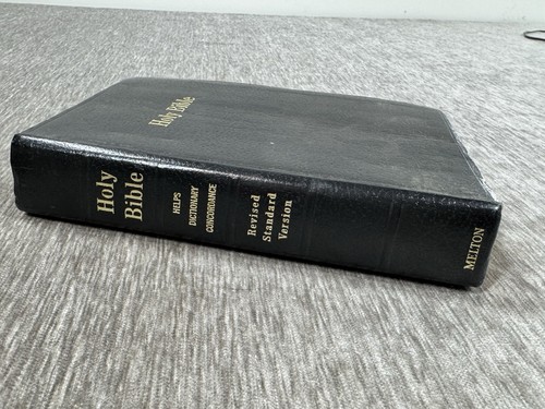 Holy Bible Revised Standard Version RSV Melton 1971 2nd Edition Black Cover - Imagen 2 de 10