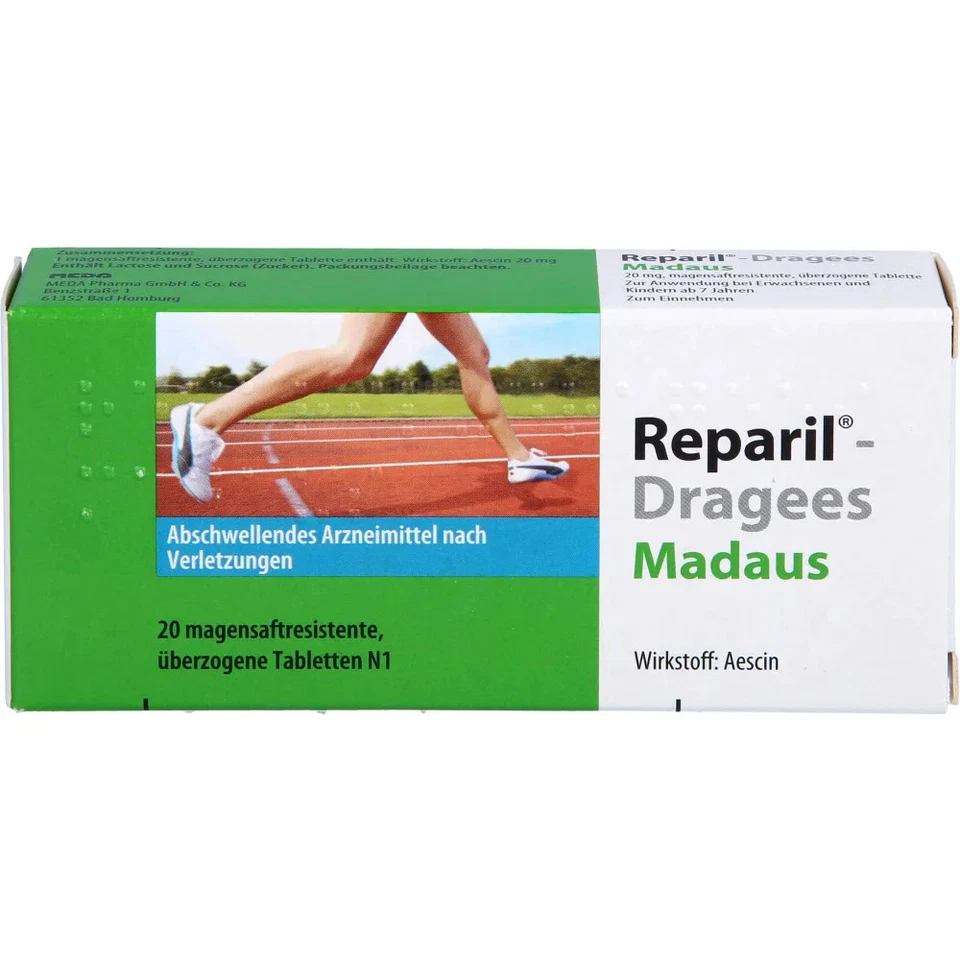 COOPER CONSUMER HEALTH DEUTSCHLAND GMBH Reparil-dragees Madaus Magensaftres.tabletten 20St - 11548273