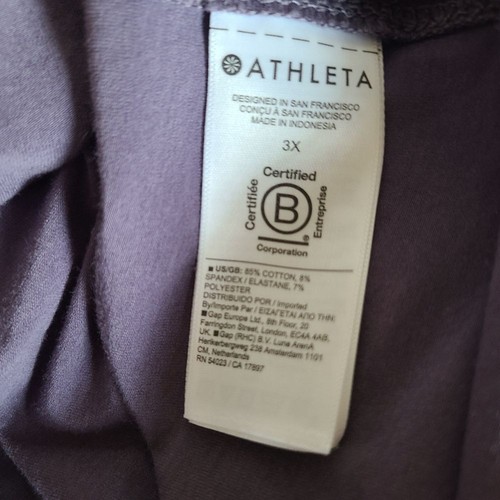 athleta outbound tank top nightfall purple plus size 3X - Picture 4 of 7