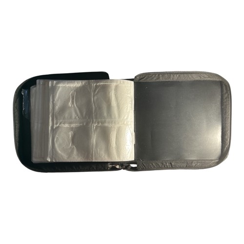 Vintage Y2K No Boundaries CD DVD Holder Black Zipper Case Portable 208 Slots - Picture 13 of 15