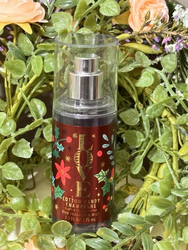 Bath & Body Works LOVE Cotton Candy Champagner Duftnebel 2,5 Oz. Handtasche Reise