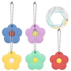 5 PCS Flower Key Covers Silicone Key Caps House House Key Cover Cops Clé Caps