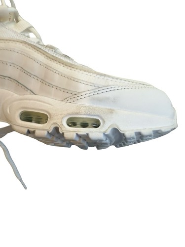 Nike Air Max 95 Triple Blanco Unisex Zapatos - Talla 8 - Imagen 16 de 17