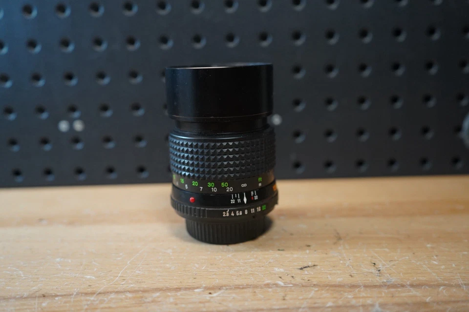 Lente Tele Rokkor X (N) Minolta MD 135 mm f2,8 Foto 3 de 4