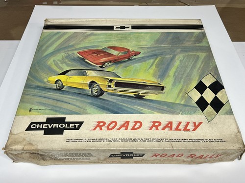 Chevrolet Road Rally 1967 ¡juego en caja original con corbeta 67 y camaro! - Imagen 2 de 15