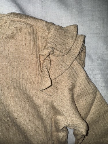 Janie And Jack Mädchen Größe 3 hellbraun Glitzer gerippt Rüschen Top Blumen Ponte Hose neu - Bild 10 von 14