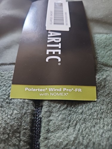 USGI Military Peckham Men's Fleece Jacket Polartec Wind Pro FR XL SHORT NWT (J5) - Picture 6 of 11