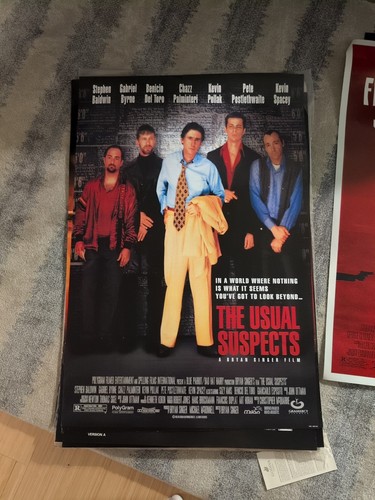 The Usual Suspects Poster schwarzer Hintergrund 26,5" x 39,5" - Bild 2 von 2