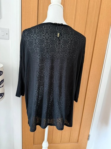 Biba Gold Black Skirt Jacket Suit 3 Piece Set New bnwt Size 10 Special Occasion - Picture 8 of 13