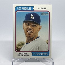 2023 Topps Heritage #377 Freddie Freeman Los Angeles Dodgers