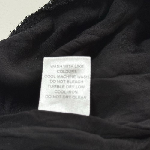 Lenni The Label Mujer Negro Encaje Ribete Pierna Ancha Espalda Abierta Mono Talla S - Imagen 17 de 19