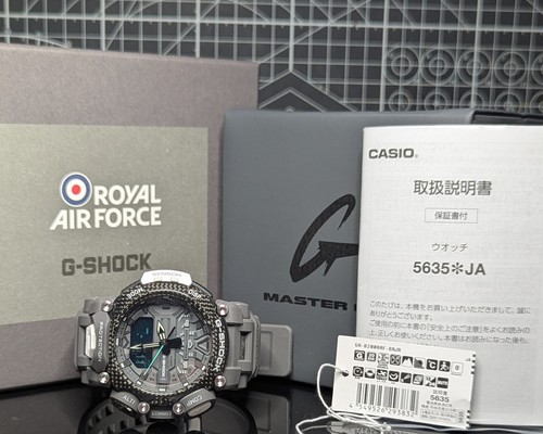 Casio G-Shock GR-B200 GRAVITYMASTER Grey Bluetooth Quad Sensor RAF Collab Master - Imagen 4 de 12