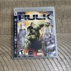 The Incredible Hulk (Sony PlayStation 3, 2008) PS3 Marvel Complete CIB