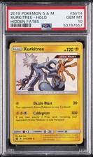2019 POKEMON SUN & MOON HIDDEN FATES #SV14 XURKITREE-HOLO PSA 10 on eBay