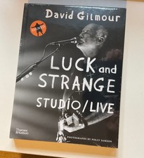 David Gilmour - SIGNED Luck and Strange Studi...