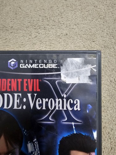 Resident Evil Code: Veronica X Nintendo GameCube 2003 completo CIB bello raro XX - Foto 2 di 11