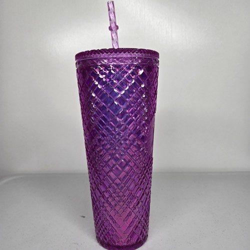 Starbucks Jeweled Pink Taffy Iridescent Tumbler 2023 Venti 24 oz Valentines - Picture 3 of 10