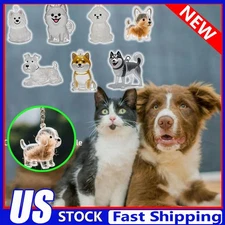 Dog Hair Collector Keychain Charm Memorial Storage Box, Pet Hair Keepsake ET