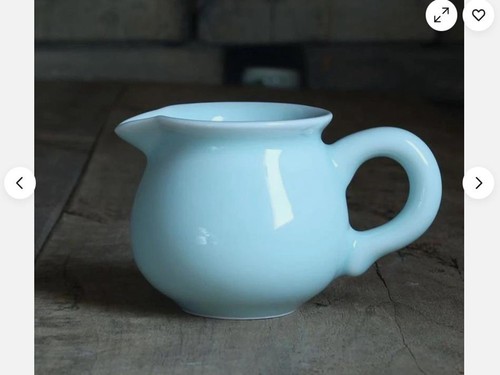 1pc China Longquan Celadon Kung Fu Tea Set FengQing Fair Teacup 100cc  公道杯 - Picture 1 of 4