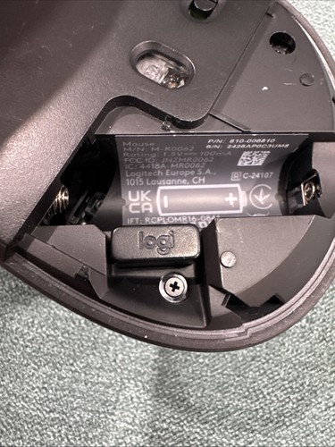 Logitech M720 Ratón Inalámbrico Multidispositivo con Receptor Negro M-R0062 Probado Usado - Imagen 22 de 22