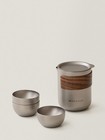 WENSHUO Titanium Portable Tea Set, Lightweight & Durable