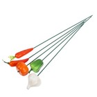  5 Pcs Gartenstab Lebensmittelverzierung Innenpflanzenunterstützung