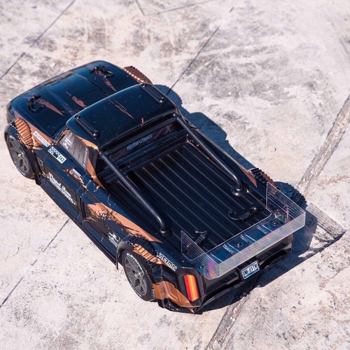 Camión Arrma ARA4315V3T1 INFRACCIÓN 4X4 3S BLX 1/8 Resto-Mod negro/oro - Imagen 3 de 11