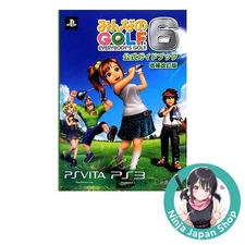 Minna no Golf 6 Official Guide Book Revised Edition Japanese Book USED