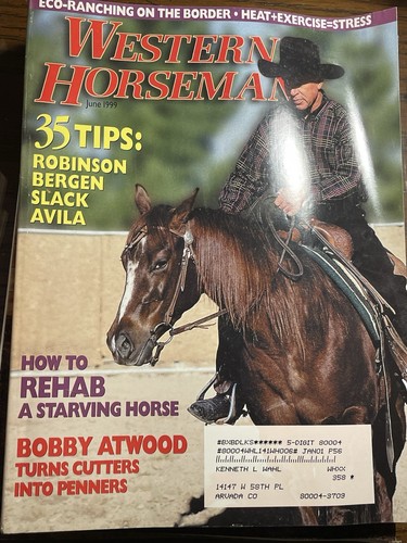 1999 Western Horseman Vintage Magazines 10 Issues Months Lot - Picture 6 of 11