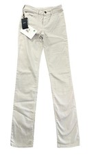 NEW Emporio Armani Womens J18 Slim Fit Jeans Pants Gray Size 24 NWT