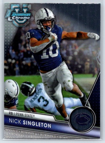 Nick Singleton 2023 Bowman University Chrome #114 - Picture 1 of 2