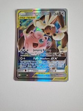 Mega Lopunny & Jigglypuff GX Alternate Art 165/236 