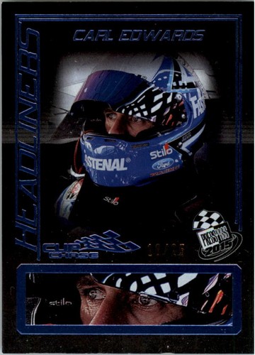 2015 Press Pass Cup Chase Blue #66 Carl Edwards H /25 - Picture 1 of 2