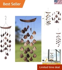 31-Inch Wind Chimes for Outside - Unique Outdoor Garden Wind Chime - Decorati...