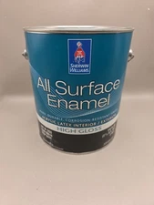 1 Gallon Sherwin Williams All Surface Enamel High Gloss  NOT TINTED Acrylic...