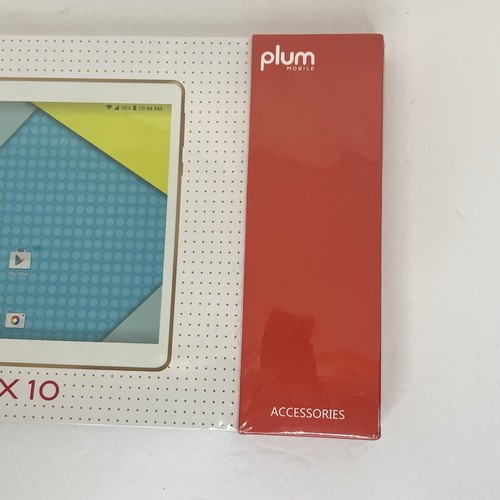 Plum Mobile Optimax 10 Tablet Z711 Android Phablet White New In Box Sealed - Afbeelding 4 van 13