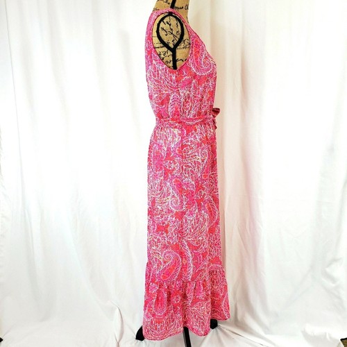 Vestido para mujer JANE AND DELICEY regular de gasa cachemira rosa talla pequeña - Imagen 2 de 16