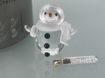Swarovski スノーマンフィギュア クリスタル 【公式通販】