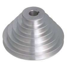Aluminum Silver 5-layer A-type pagoda shaped Belt Pulley 22mm