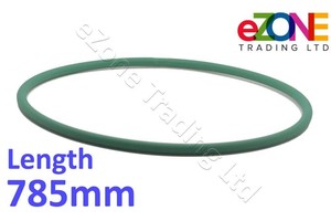 FIMAR DOUGH ROLLER STRETCHER GREEN RUBBER DRIVE BELT 180X8MM 5070200 540MM LONG