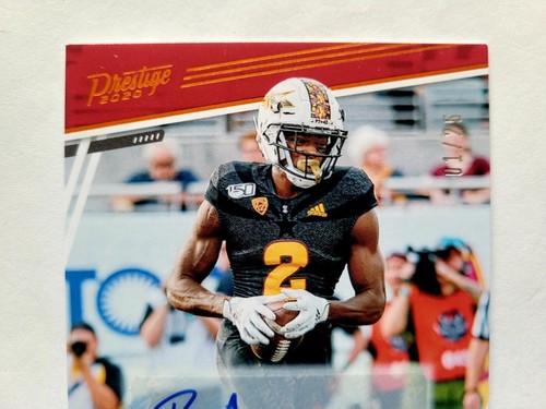 2020 PANINI PRESTIGE XTRA POINTS ARANCIONE BRANDON AIYUK RC/AUTO! 1/25! 1/1! PRIMO! - Foto 4 di 5