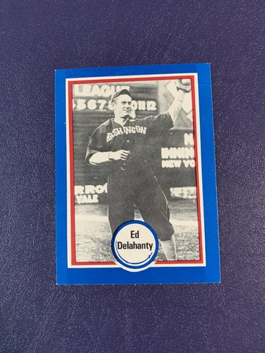 1976 Shakey's Pizza #33 Ed Delahanty - Philadelphia Phillies SUPER RARE Shakeys! - Picture 1 of 2