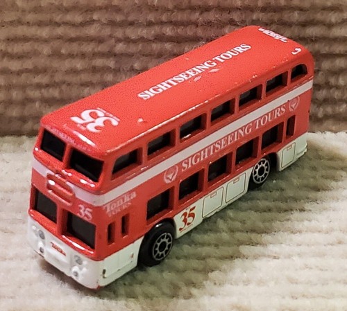 Maisto/Tonka 1999. Bus "Sightseeing Touren". Roter Doppeldecker. lose. - Bild 3 von 8