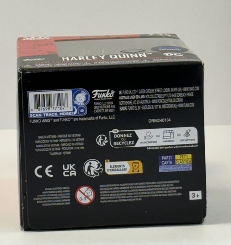 Funko Minis Harley Quinn #235 - Harley Quinn mit Schläger - Glitter - Five Below Exclusive - Bild 7 von 7